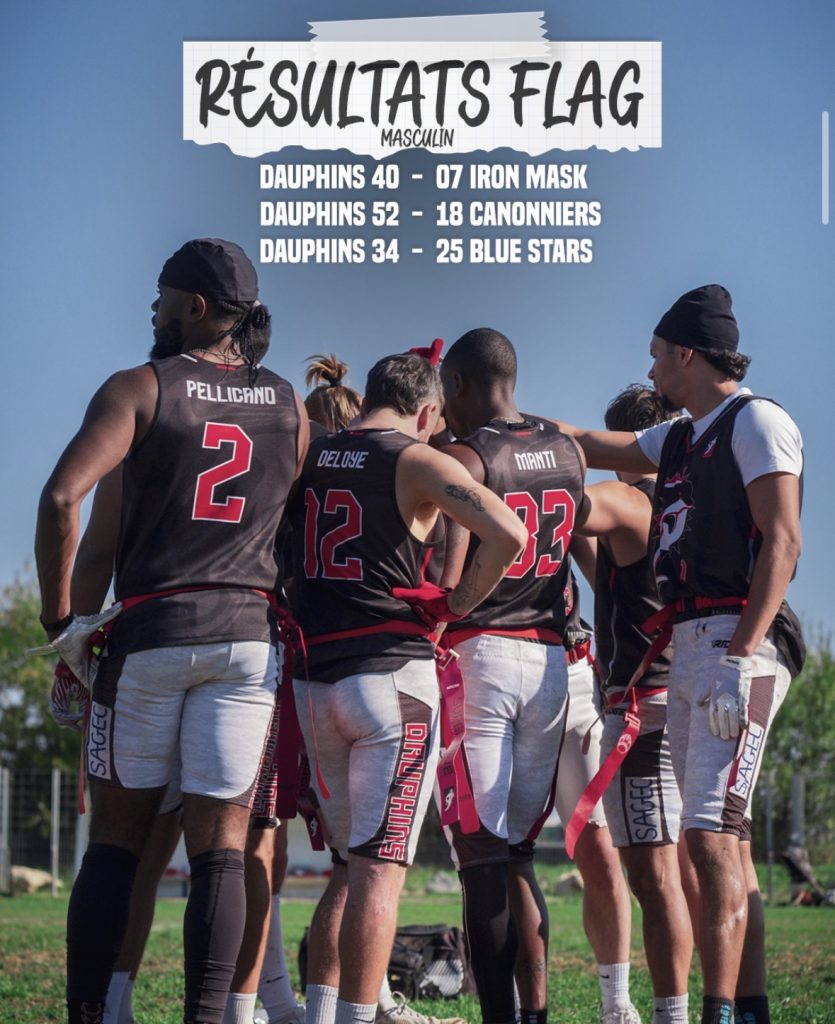 RÉSULTATS FLAG COUPE DE FRANCE🏈🐬