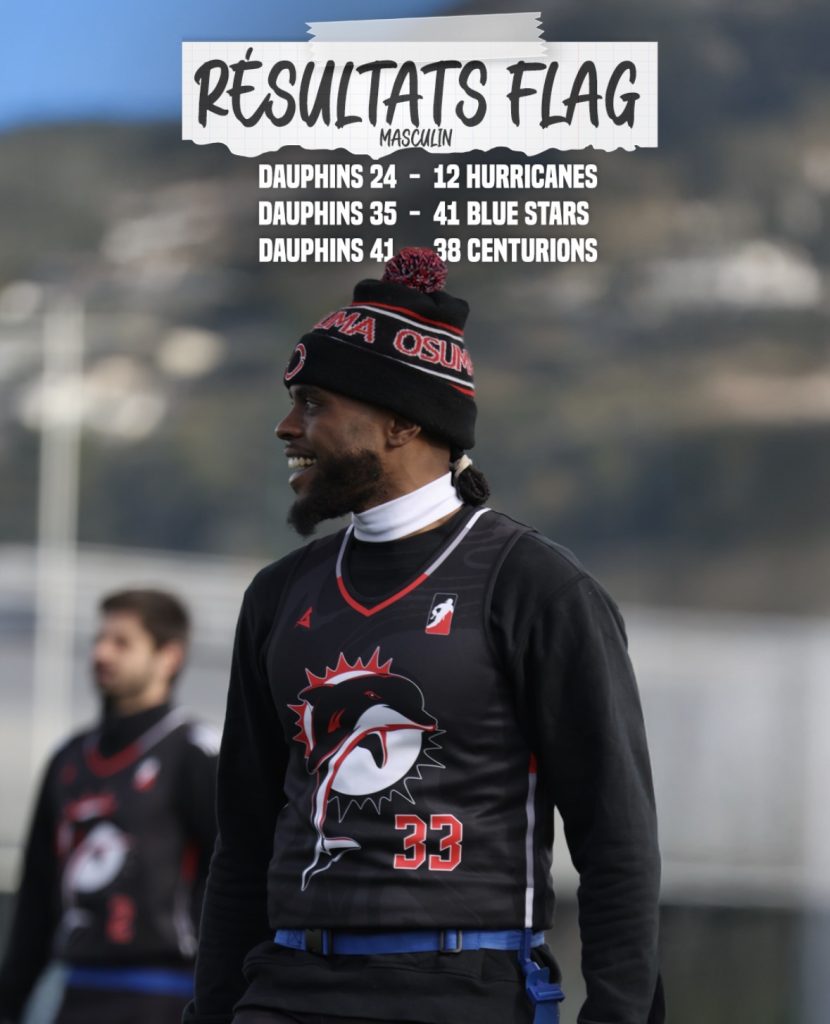 RÉSULTATS FLAG 🏈🐬
