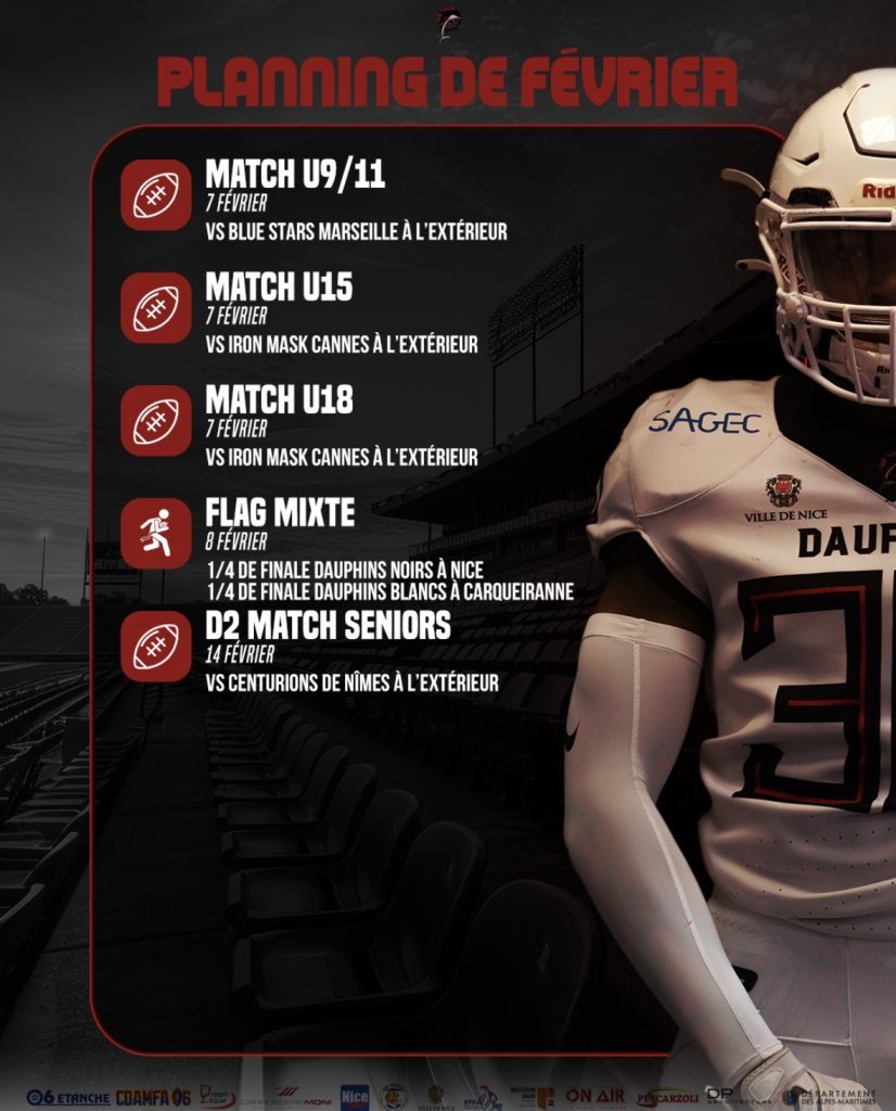 📅 Planning du mois 📅